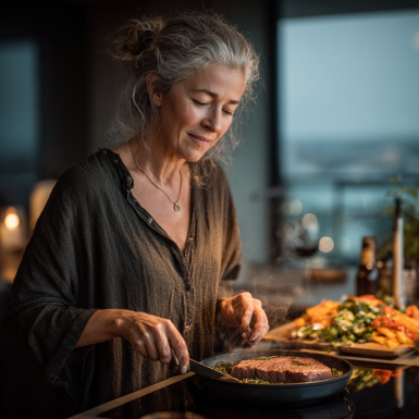 Persoană în vârstă activă și sănătoasă